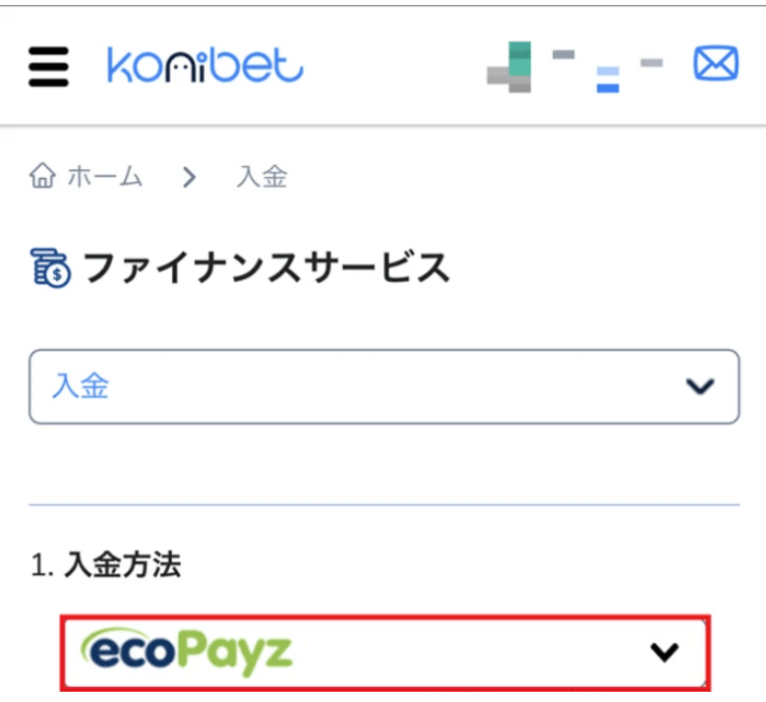 10 Payz(ペイズ)からオンラインカジノに入金する方法 2